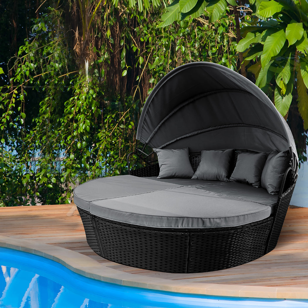 Levede Day Bed Sofa Daybed Outdoor Garden-1954802887678889991