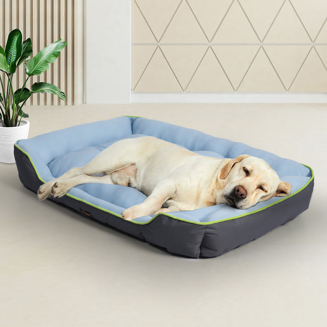 PaWz Pet Cooling Bed Sofa Mat Bolster Single-1954802533553803271