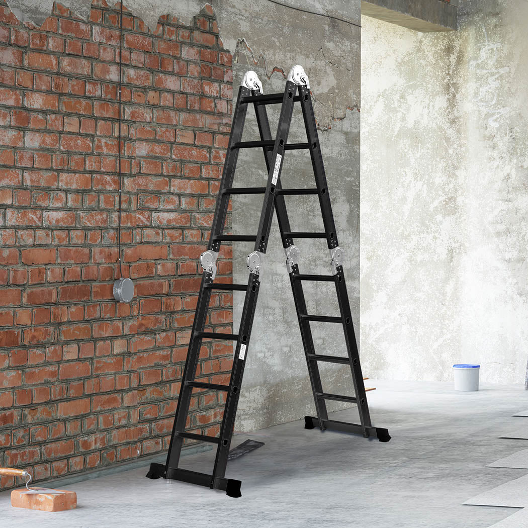 Traderight Multi Purpose Ladder Aluminium 4.7Meter-1954802732007297031