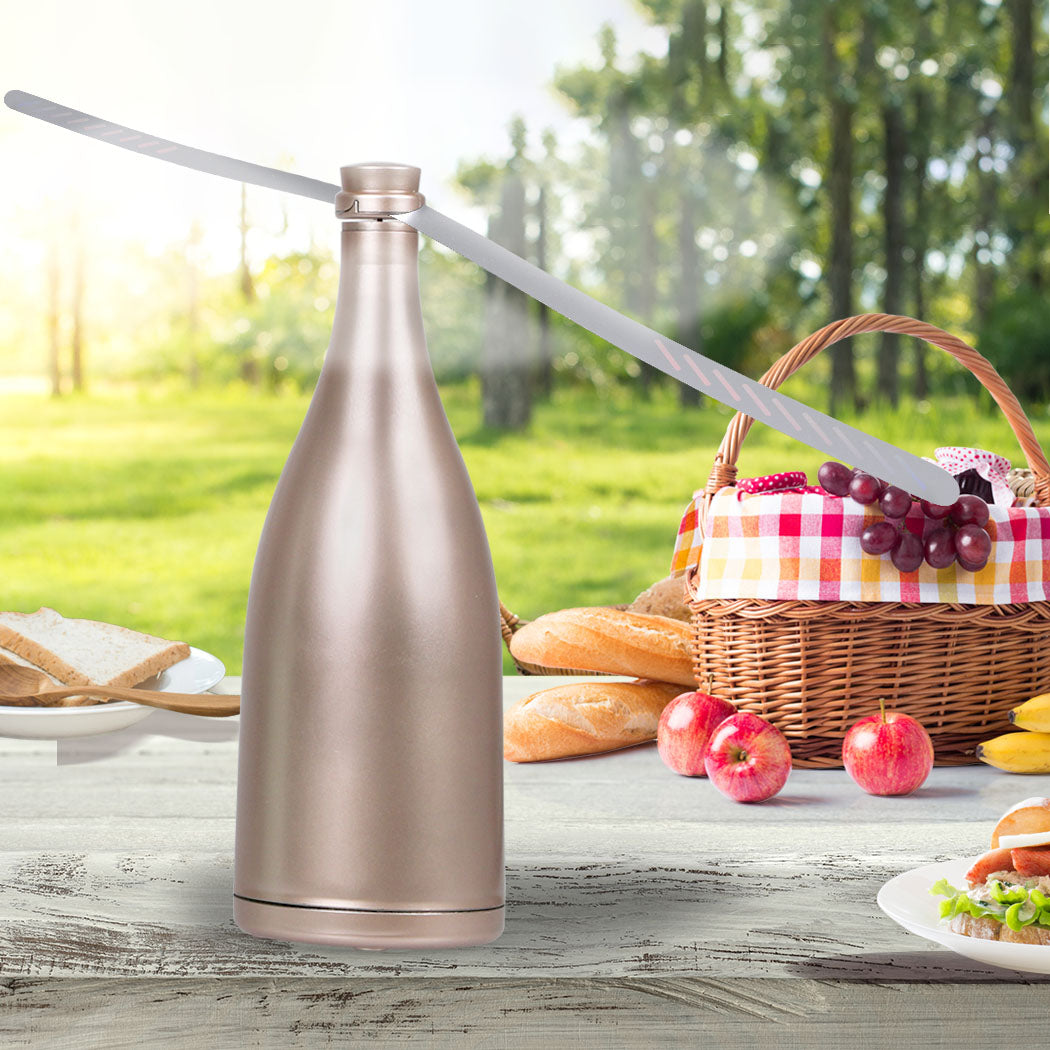 Lambu Fly Free Repellent Fan Fly Trap Rose Gold No LED-1910112513748504583