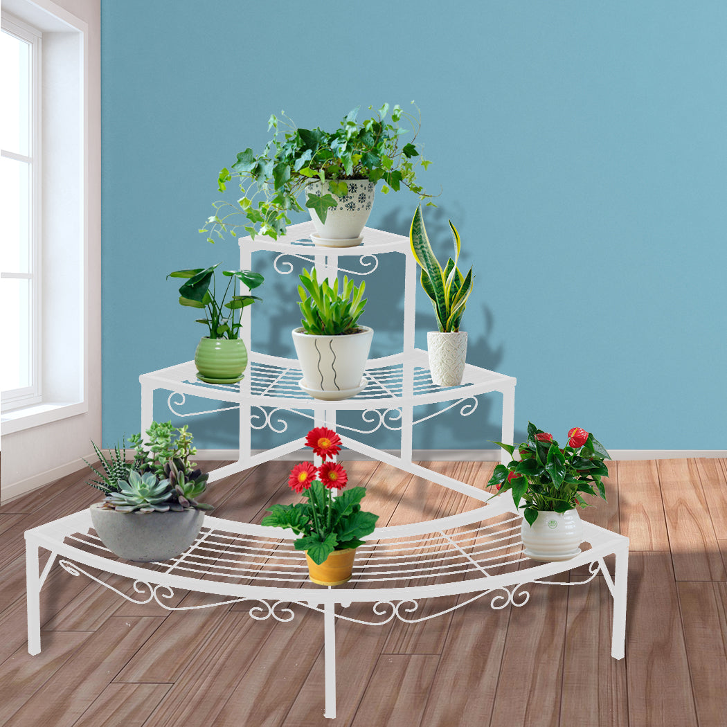 Levede Plant Stand Outdoor Indoor Metal-1910112810893971463