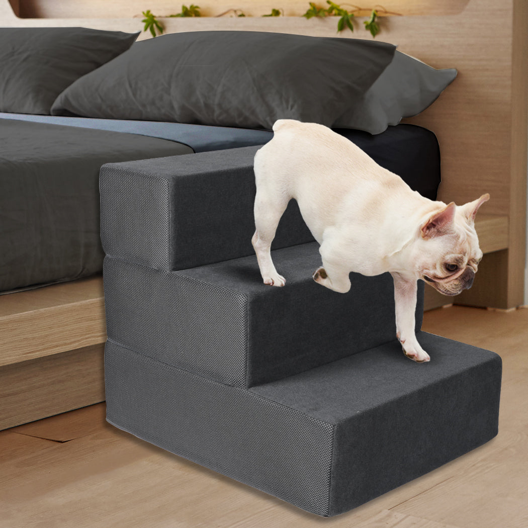 PaWz Multi-steps Dog Ramps For High Double 9KG-1954802526217965575