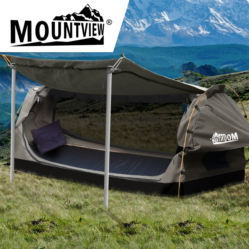 Mountview King Single Swag Camping Swags-1910112609781288967