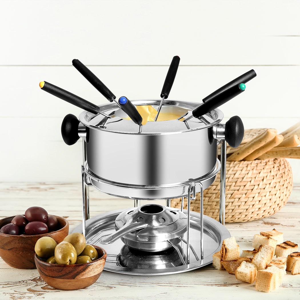 Toque Classic Fondue Set 12pcs Stainless-1954802792413663239