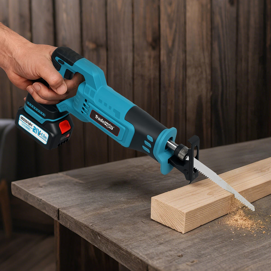 Traderight 21V Cordless Electric Reciprocating Saw Kit-1973194188677844999