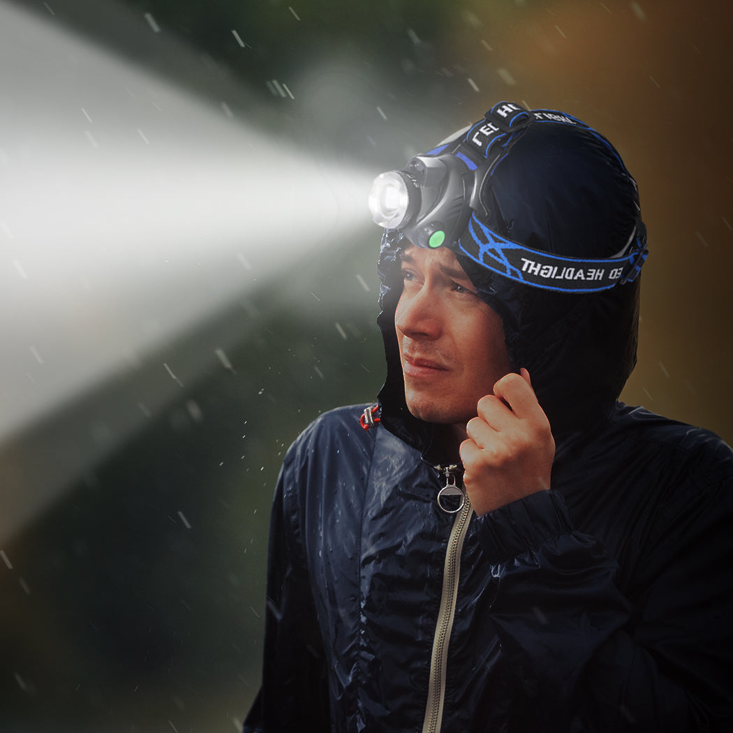 2x 500LM LED Headlamp Headlight Flashlight-1954802822176444423