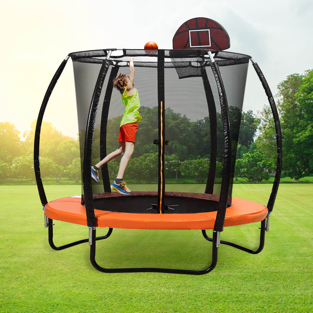 Centra 8FT Trampoline Round Trampolines-1919892872530890758