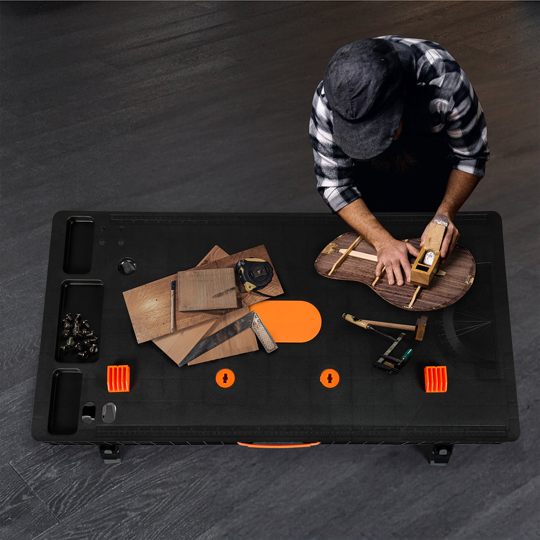 Traderight 5-in-1 Work Table Foldable Workbench 400kg-1954802472715423751