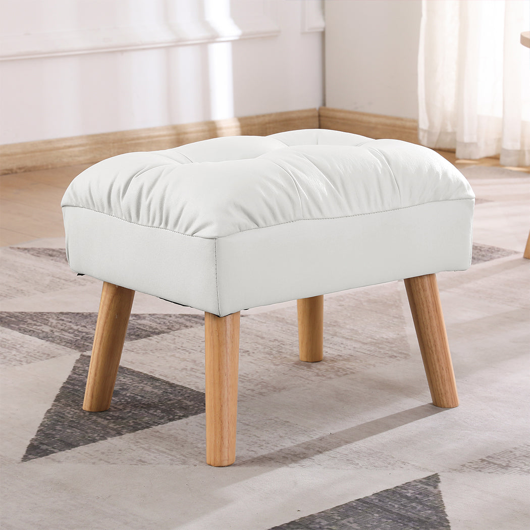 Levede Accent Ottoman Chair Footstool-1954802491614957575
