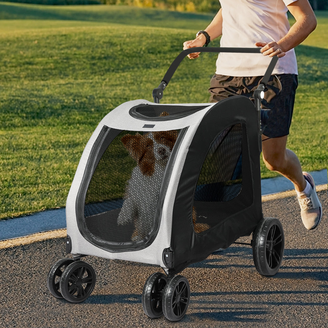 PaWz Pet Dog Stroller Pram Carrier Cat-1910112546413744135