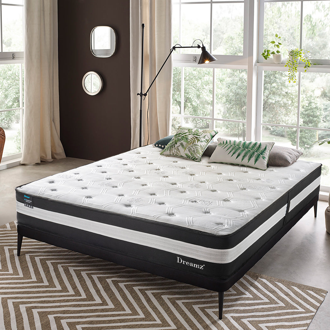Dreamz Double Cooling Mattress 5 Zone 25cm-1954802859866460167
