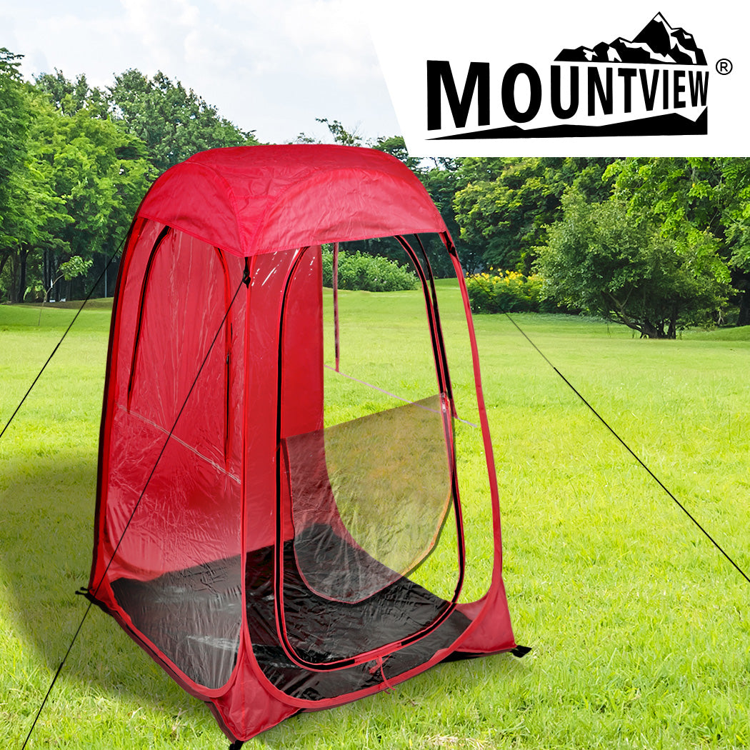 Mountview Pop Up Tent Camping Outdoor Red-1954802643184521223