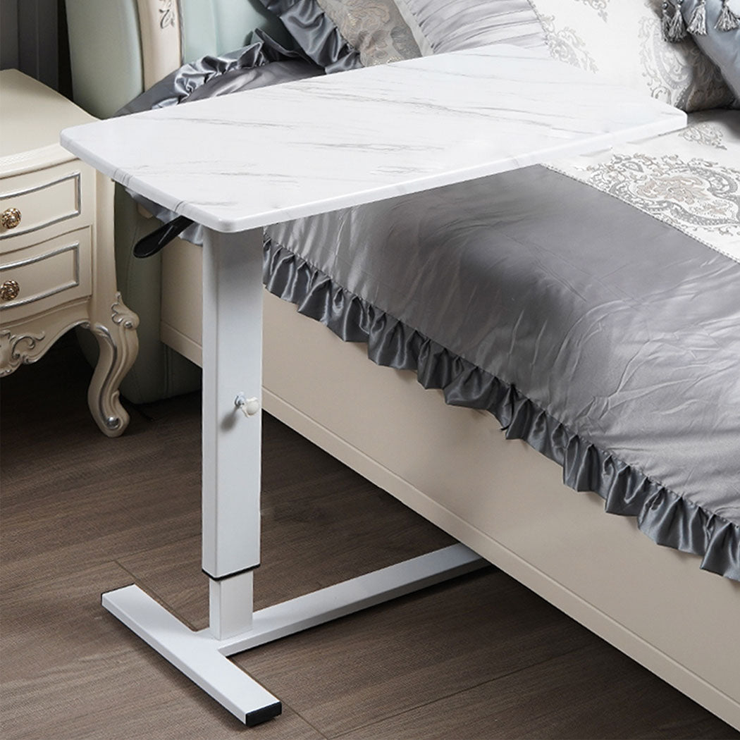 Levede Standing Desk Sofa Bed Side Table White No Slots-1954802681004560391