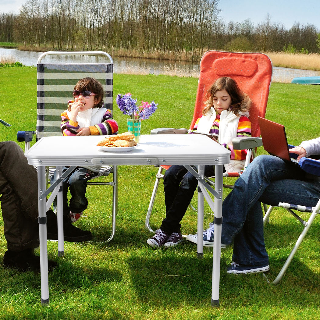 Levede Camping Table Folding Aluminium-1910112623274364935