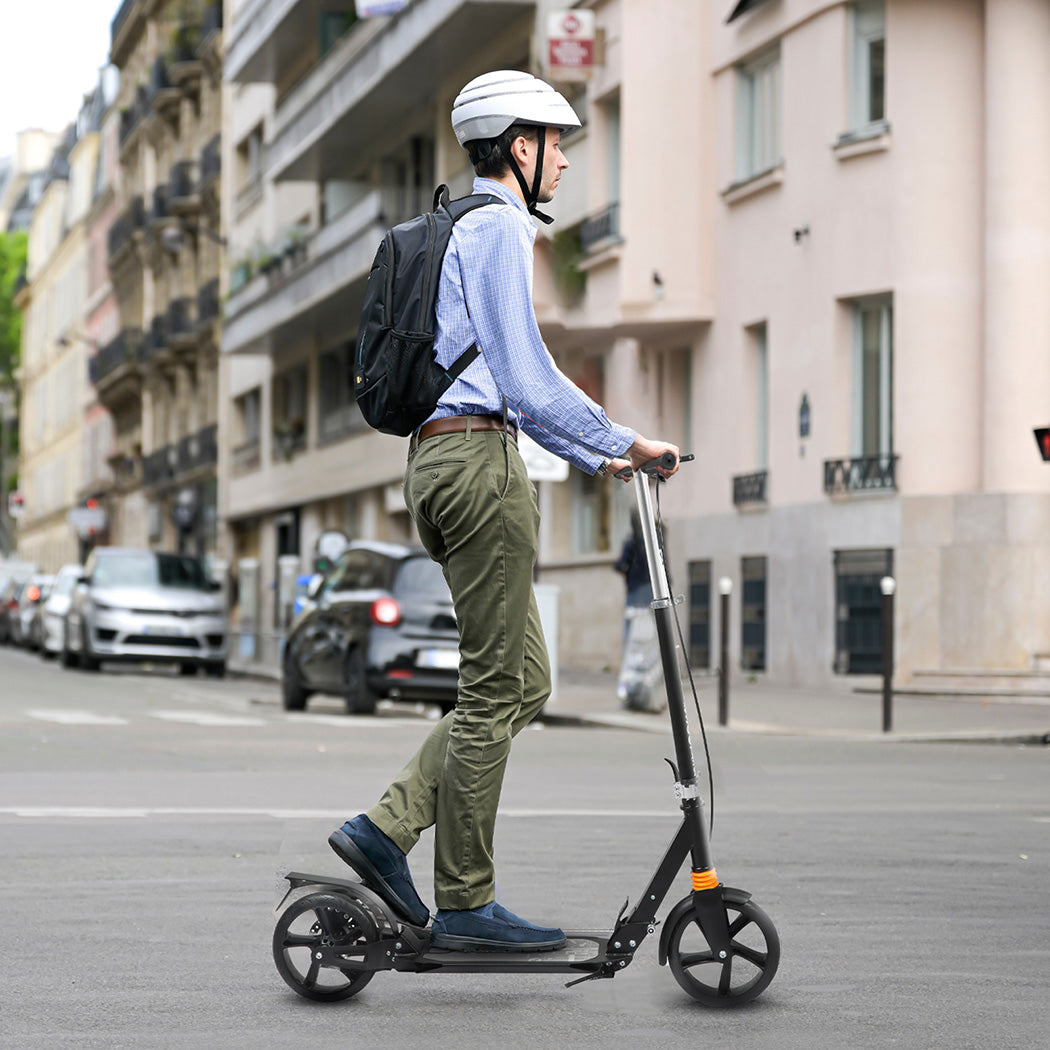 MONVELO Adult Commuter Foldable Scooter Black-1954802392247701510