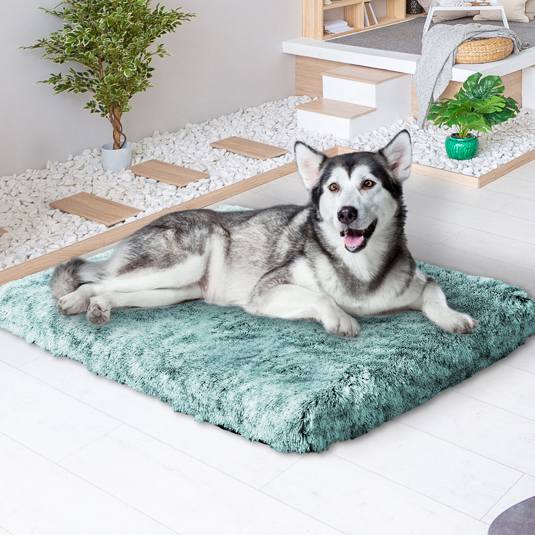 PaWz Dog Mat Pet Calming Bed Memory XL Green X-Large-1954802548430999559