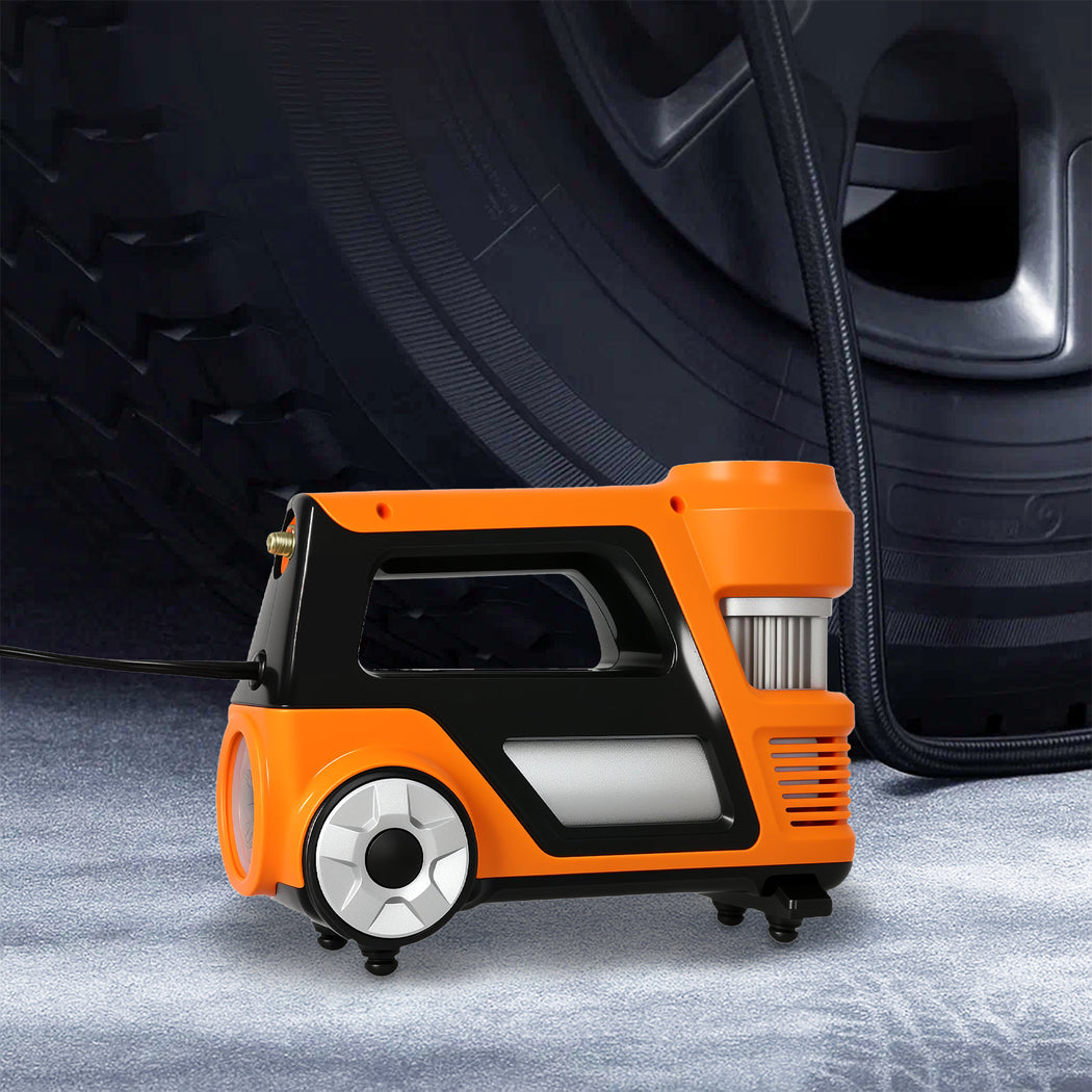 Manan 150PSI 12V Car Tyre Inflator Digital Air Pump LED-1973194187327279111