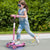 Bopeep Foldable Kids Scooter LED Music Pink-1954802362795298822