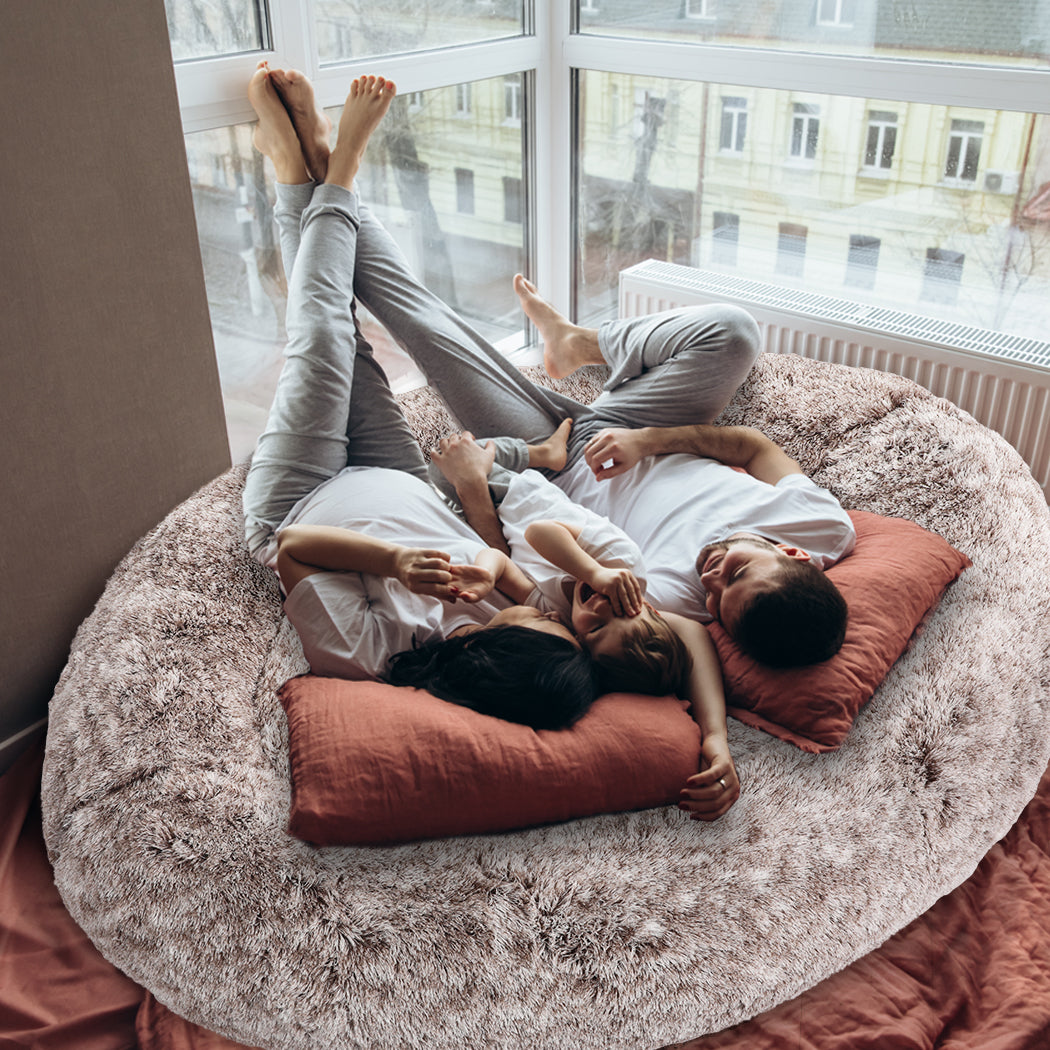 PaWz Replacement Pet Bed Cover Zipper Brown Cover-1954802556031078405