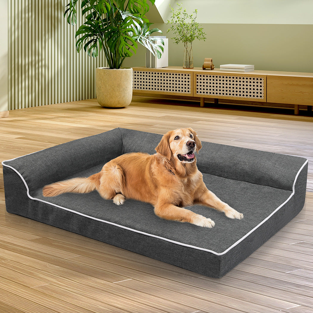 Pawz Orthopedic Dog Bed XXL Grey-1954802428620705799