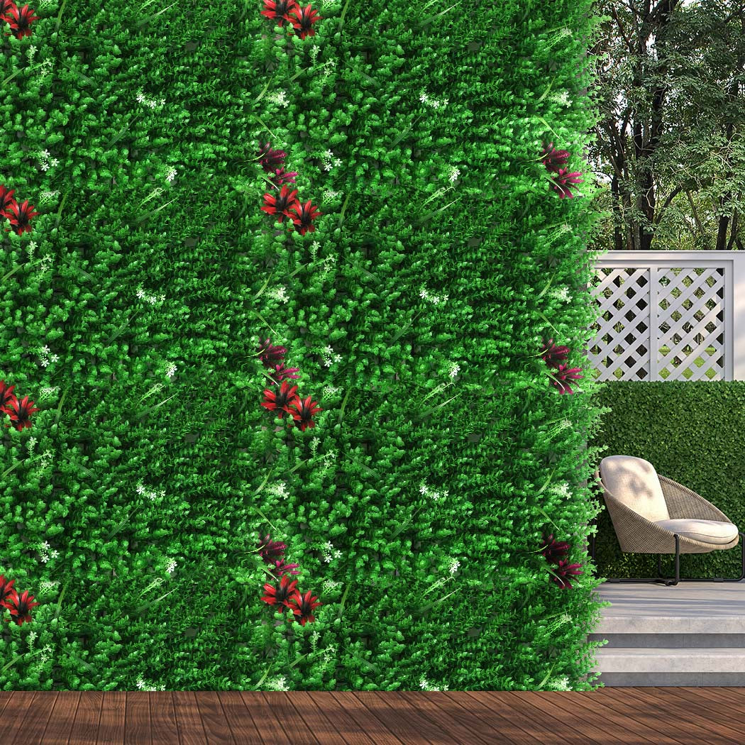 Marlow Artificial Grass Boxwood Hedge-1910112529556836359