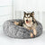 PaWz Pet Bed Cat Dog Donut Nest Calming XXL Charcoal XX-Large-1910112961184272391