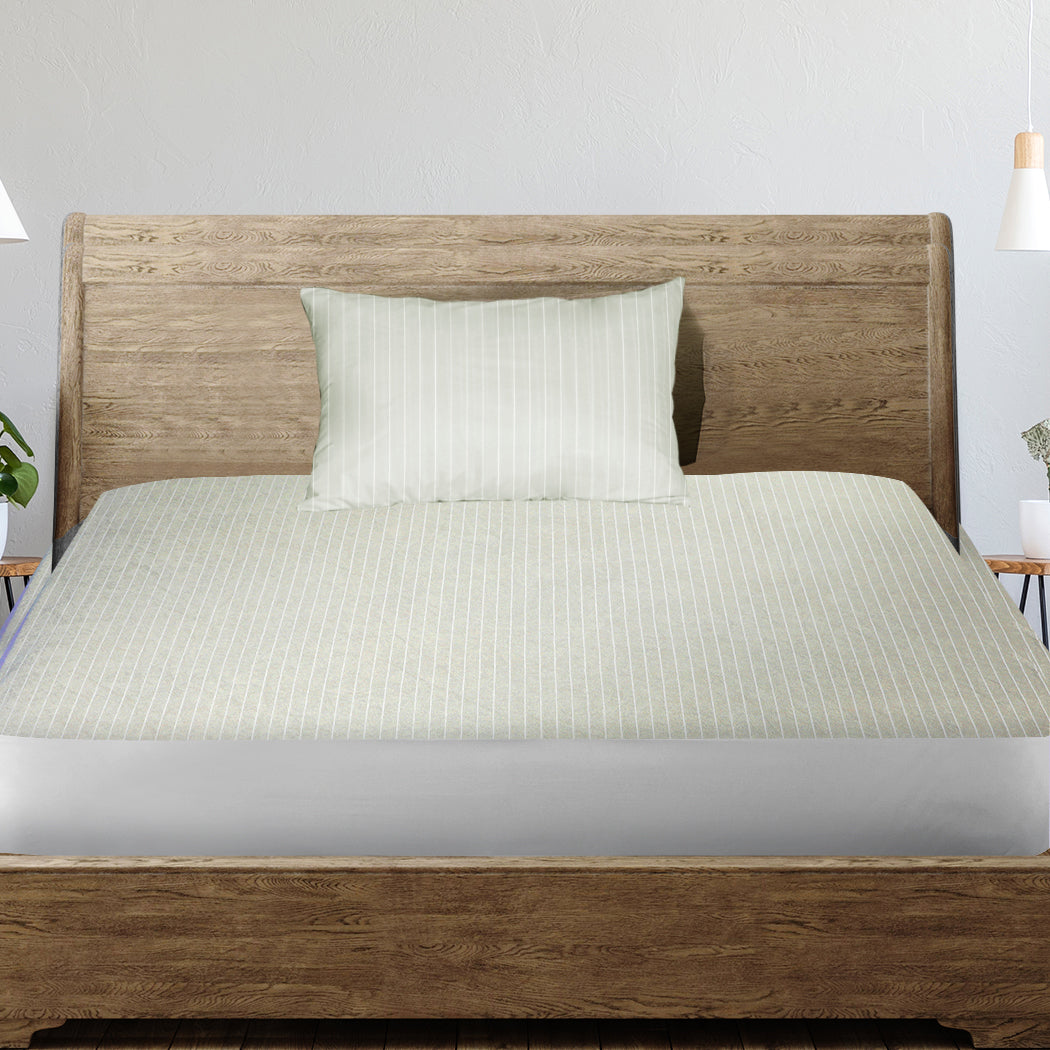 Dreamz KS Mattress Protector Pillowcases King Single Grey-1954802847098998791