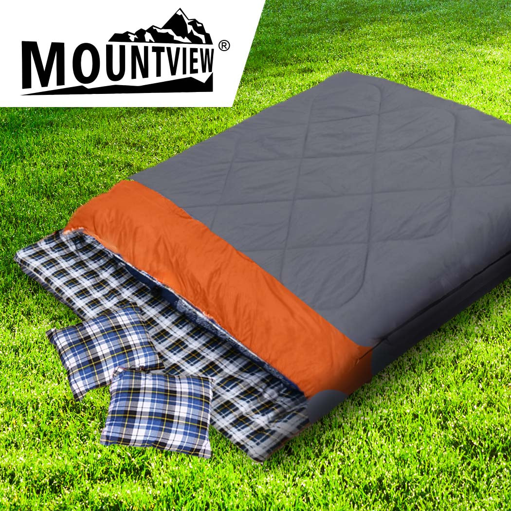 Mountview Double Sleeping Bag Bags Outdoor-1954802651254362119