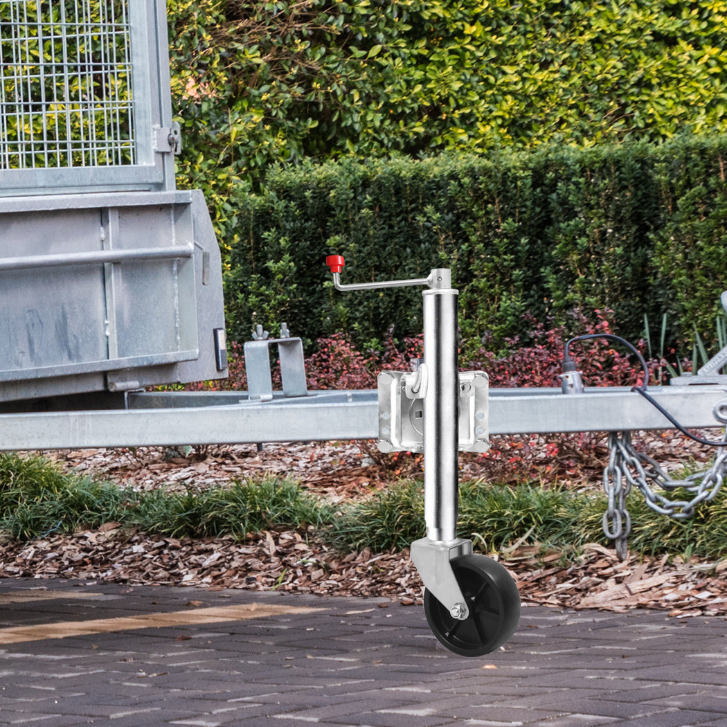 Jockey Wheel 6 Inch Swivel Swing Up-1954802959099498503