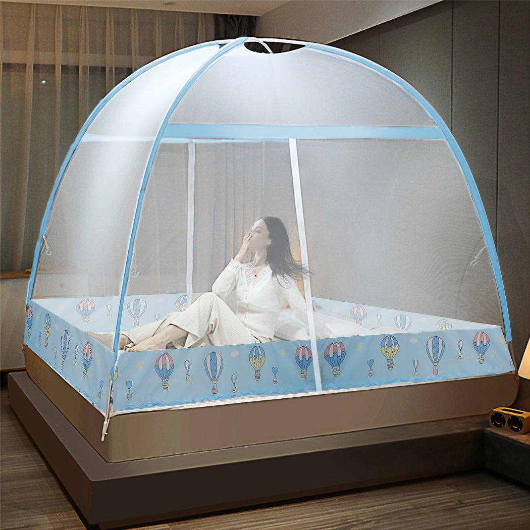 Dreamz Mosquito Bed Nets Foldable Canopy Queen-1954802840371335175