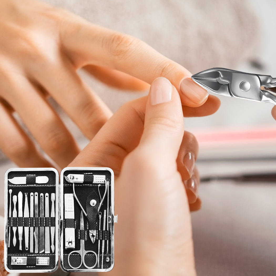 18PCS Manicure Pedicure Stainless Toe-1910112932134522887