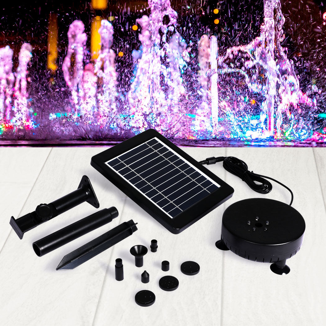 Solar Powered Water Fountain Pump Bird-1954802658028163079