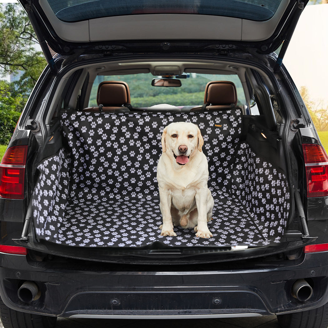 PaWz Pet Boot Car Seat Cover Hammock Black-1954802536997326855