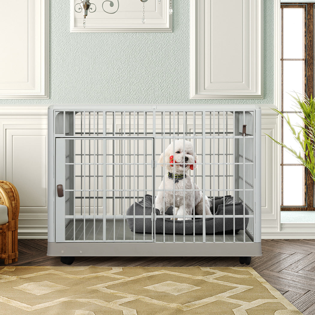 PaWz Dog Crate Pet Kennel Indoor Sturdy Medium-1919892877375311879