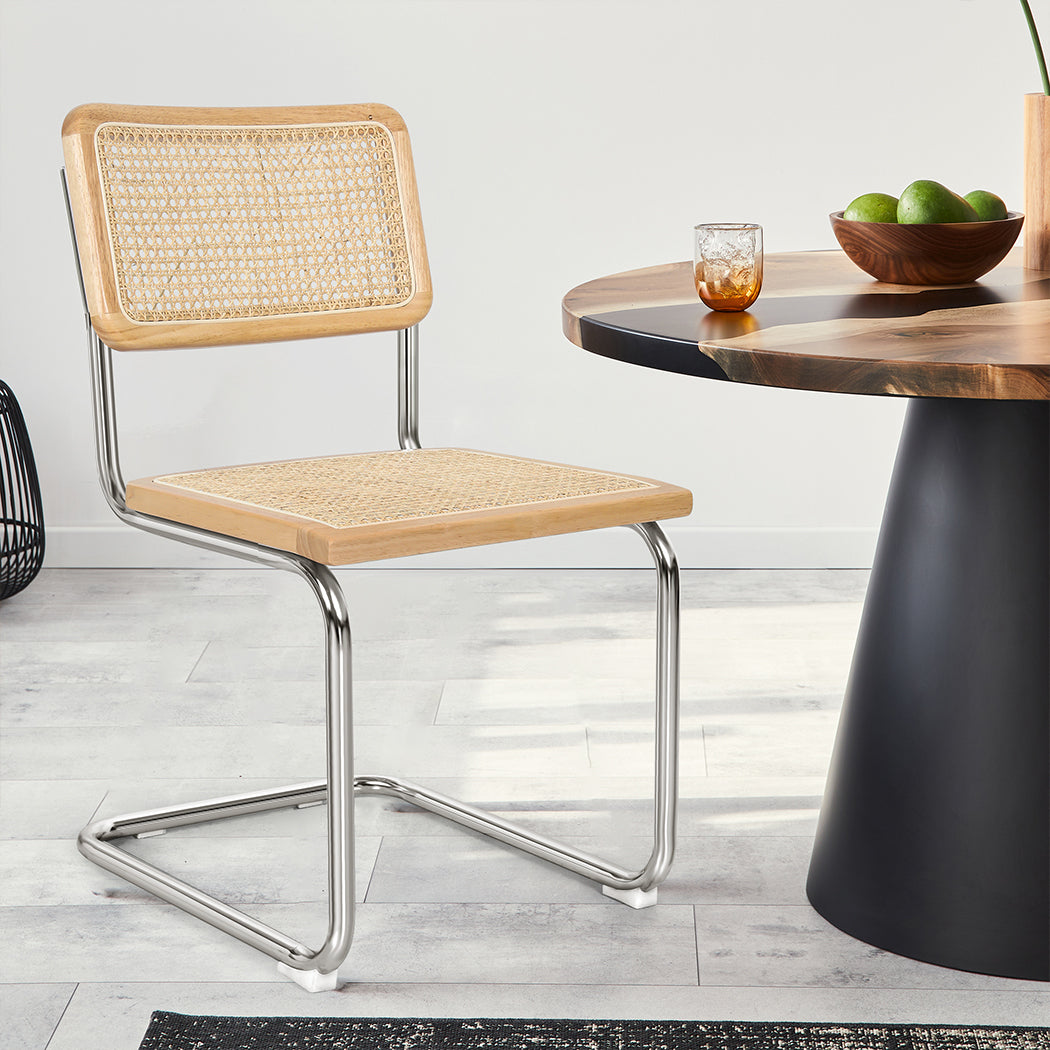 Levede 6x Rattan Chair Dining Chairs-1973193566851305478