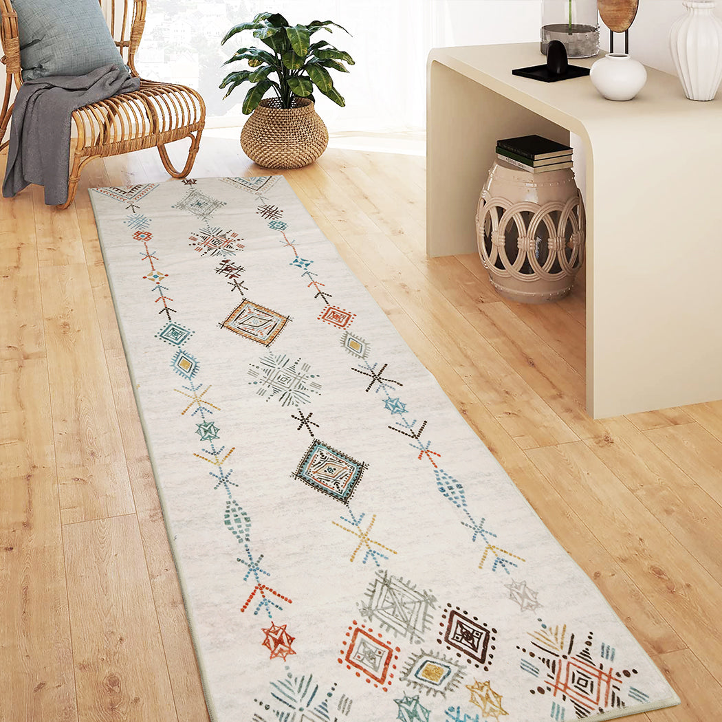 Marlow Hallway Runner Floor Rug 180X60cm-1954802715393658887