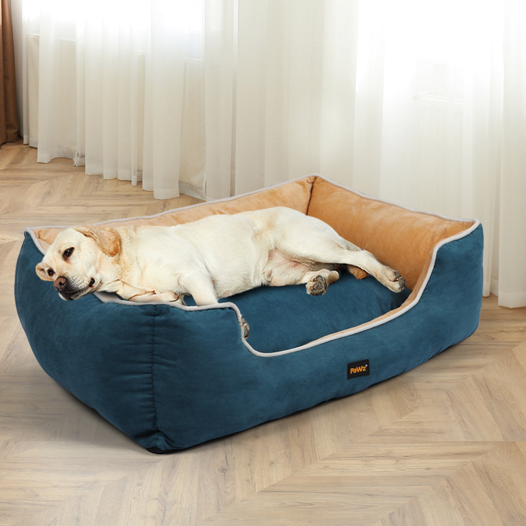 PaWz Pet Bed Mattress Dog Cat Pad Mat Blue XX-Large-1910113141409320967