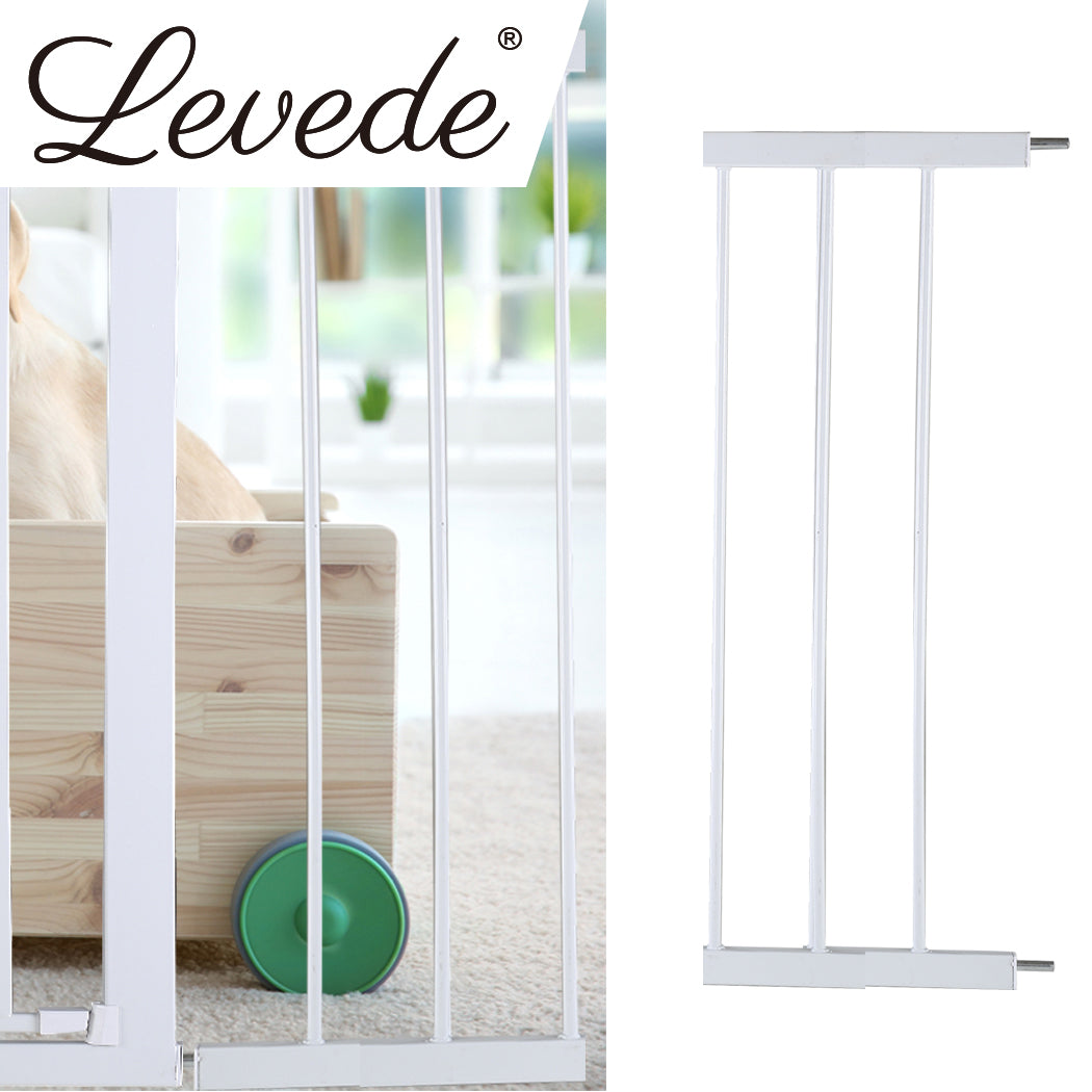 Levede Baby Safety Gate Adjustable Pet White 20cm Extension-1954802908025458695