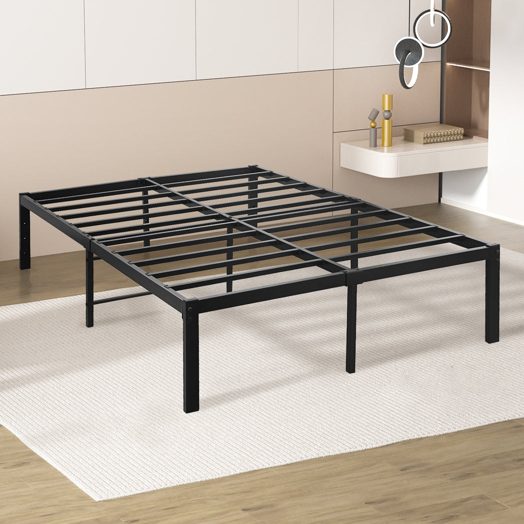 Levede Metal Bed Frame Heavy Duty Storage Space-1954802377651523591