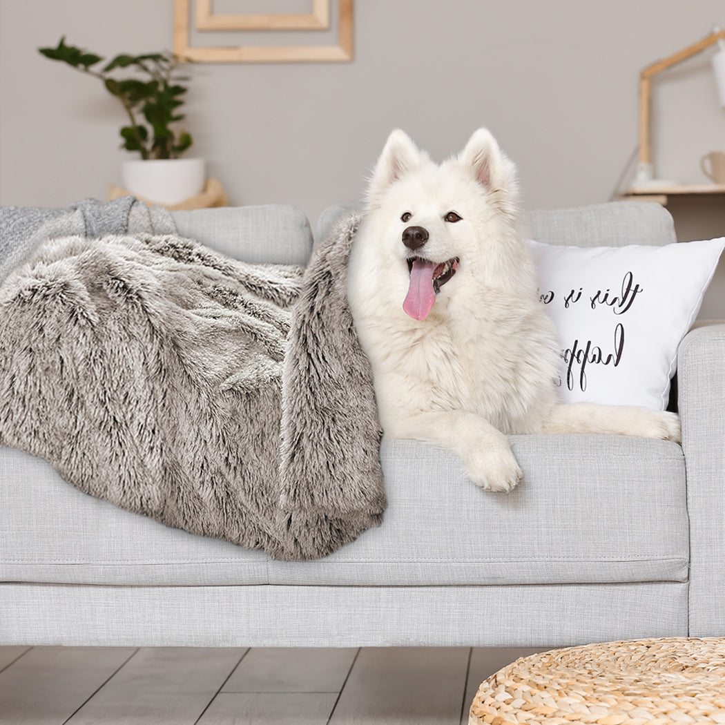 PaWz Dog Blanket Pet Cat Mat Puppy Warm Brown-1954802544526102535