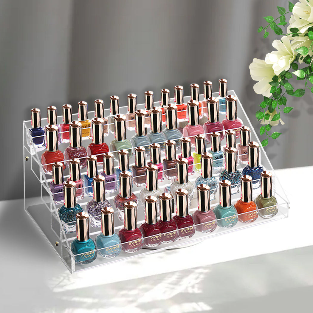 5 Tier Nail Polish Clear Acrylic Varnish-1919892883868094471
