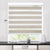 Marlow Blackout Zebra Roller Blind Curtains 60x210 Beige-1910113278886023175