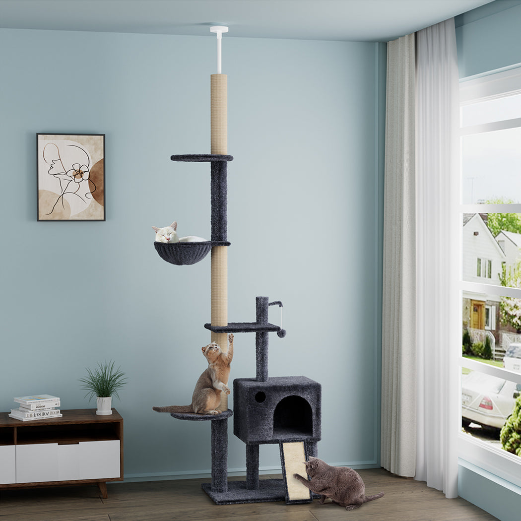 Pawz Cat Tree Scratching Post Scratcher Hammock Condo-1954802481234055175