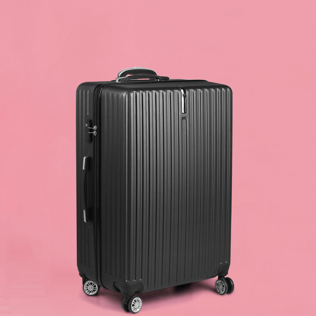 Slimbridge 28" Inch Luggage Suitcase Black 28 inch-1954802810906349575