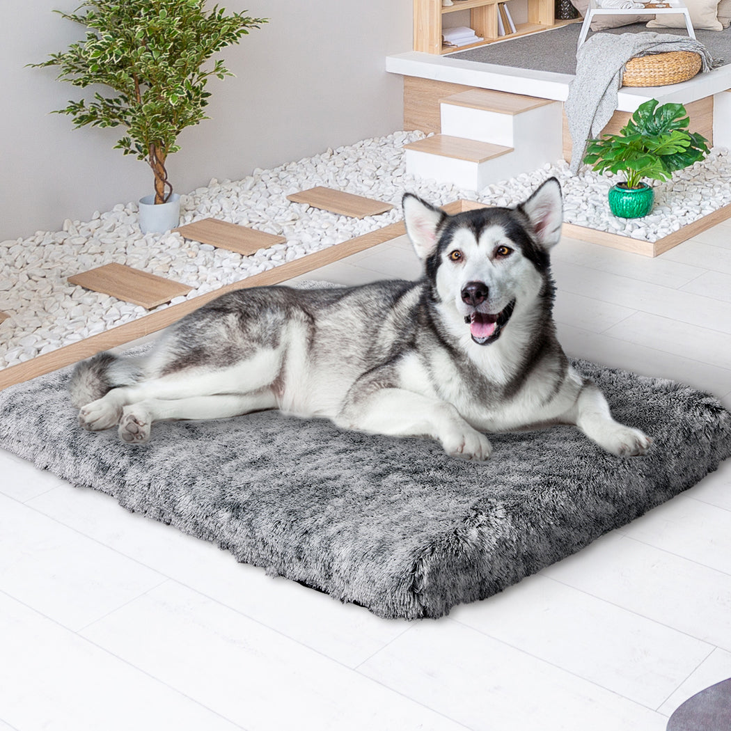 PaWz Dog Mat Pet Calming Bed Memory XXL Charcoal XX-Large-1954802548783321095