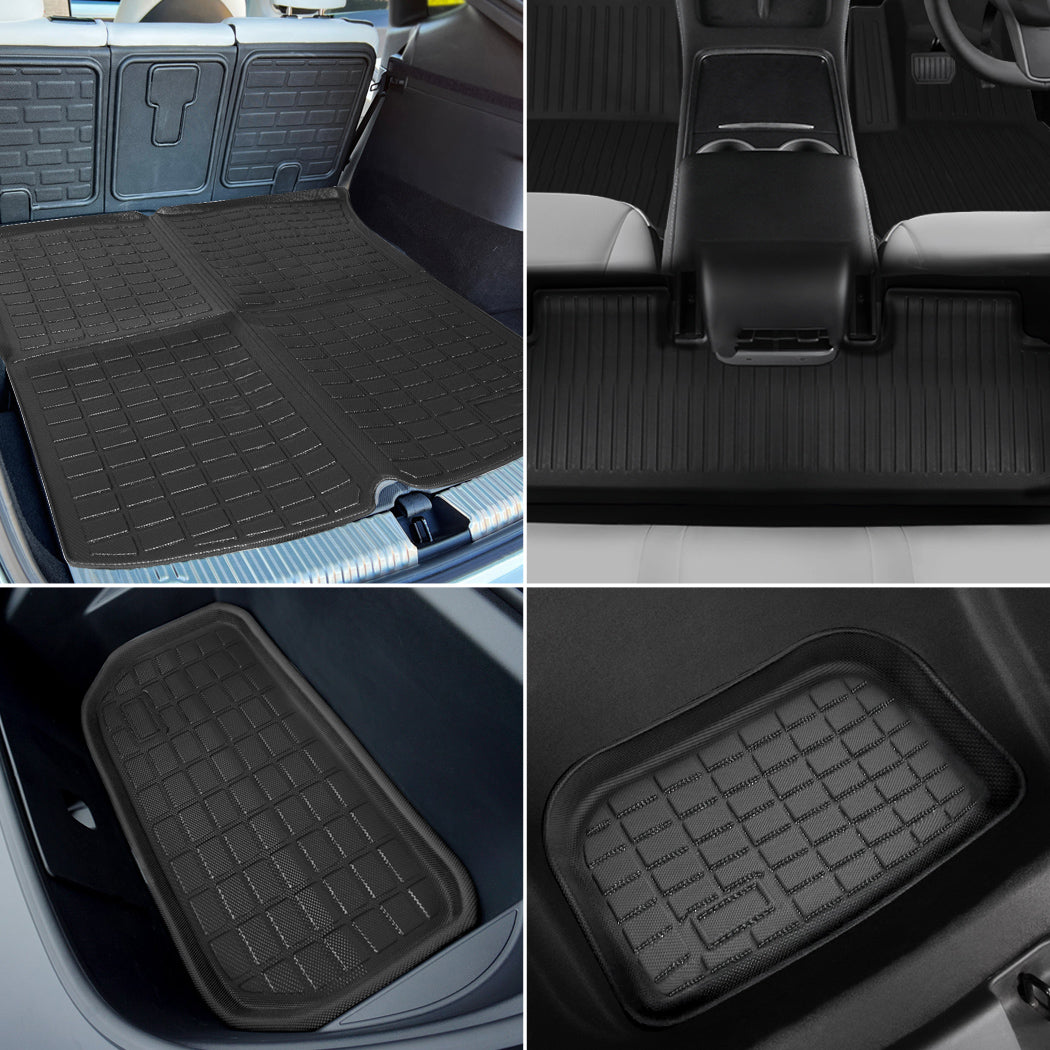 Manan Tesla Model Y Floor Mats Rear-1954802963193139207