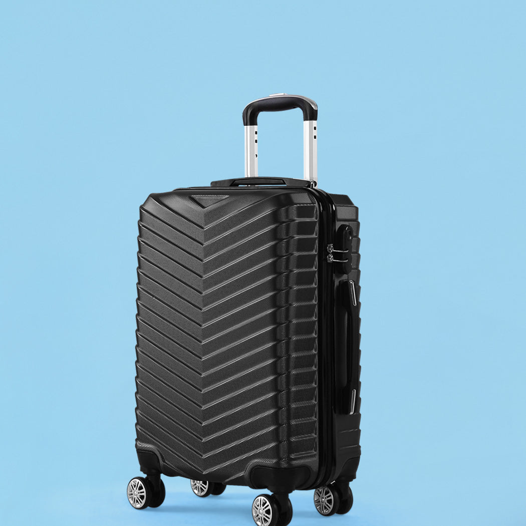 Slimbridge 24" Luggage Suitcase Travel Black 24 inch-1954802804786860039