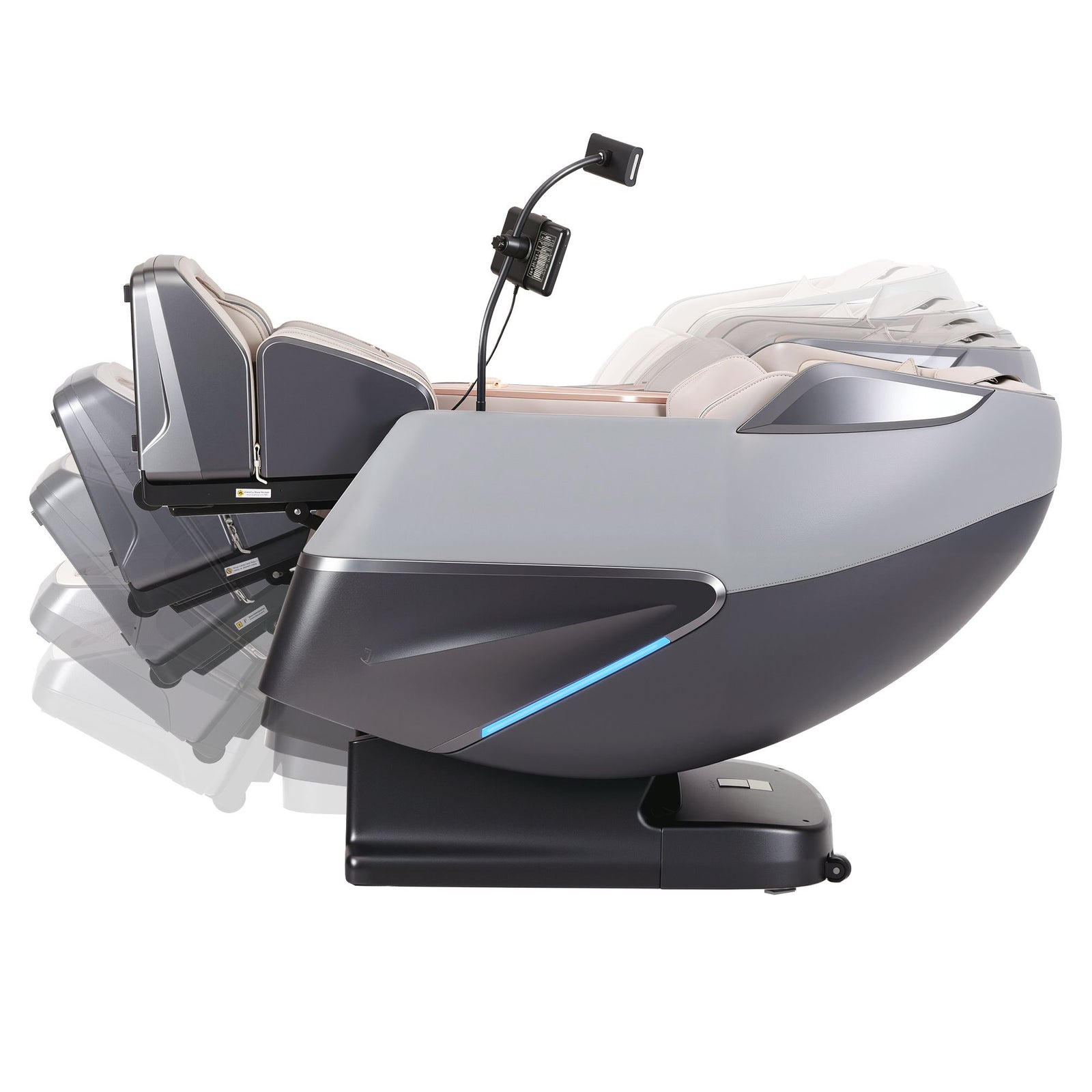 Livemor Elite Pro 4D Massage Chair with AI Wellness Detection & AI Body Scan, Zero Gravity, Full Body Air Compression, Extended SL Track, 12 Auto Programs, Professional Foot Massage, Waist Heating, Voice Control