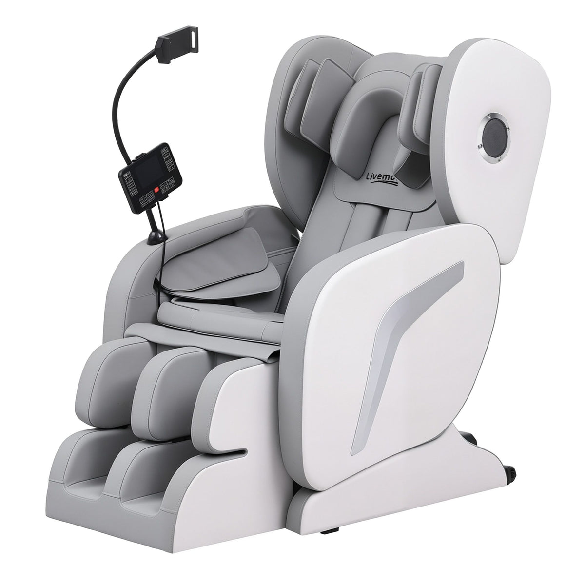 Livemor Full Body Massage Chair VEGA, Foot Roller, Waist &amp; Calf Heat, Recliner, Airbags Compression
