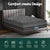 Giselle Bedding 35cm Mattress Bamboo Cover Double